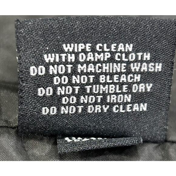 Indigo Saints Black Vegan Leather Moto Short Jacket Womens Medium - Picture 12 of 12